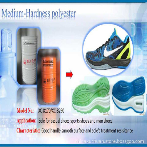 polyurethane resin for sports shoes